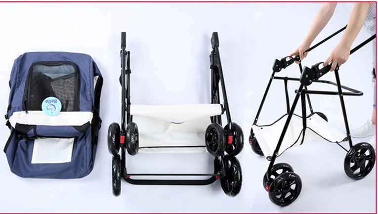 Складная переноска для собак/кошек сумка путешествий домашних животных коляски