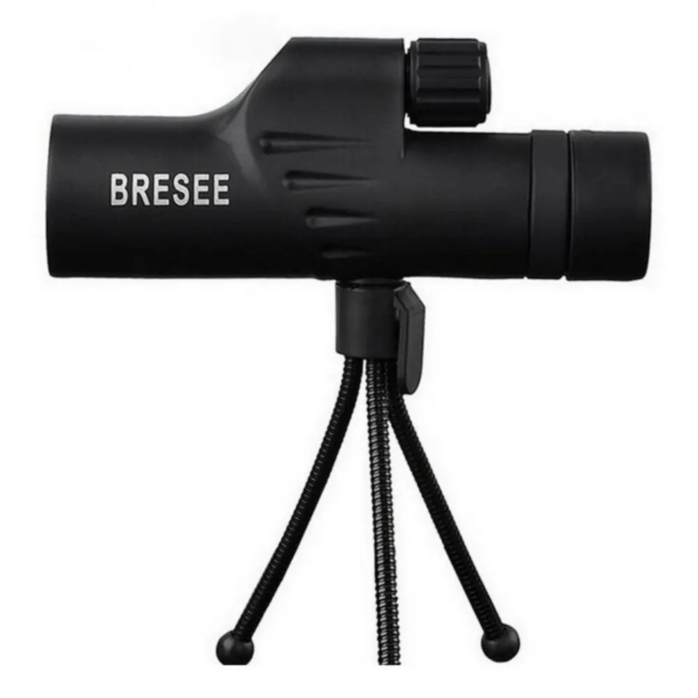 

10X30 BRESEE monocular high-power eyepiece HD green film telescope spotting scope green film Outdoor observation mirror
