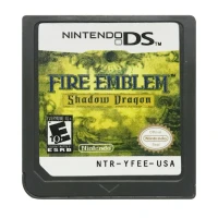 Игровой картридж DS карточка с эмблемой огня версия для США английская Nintendo 3DS 2DS |
