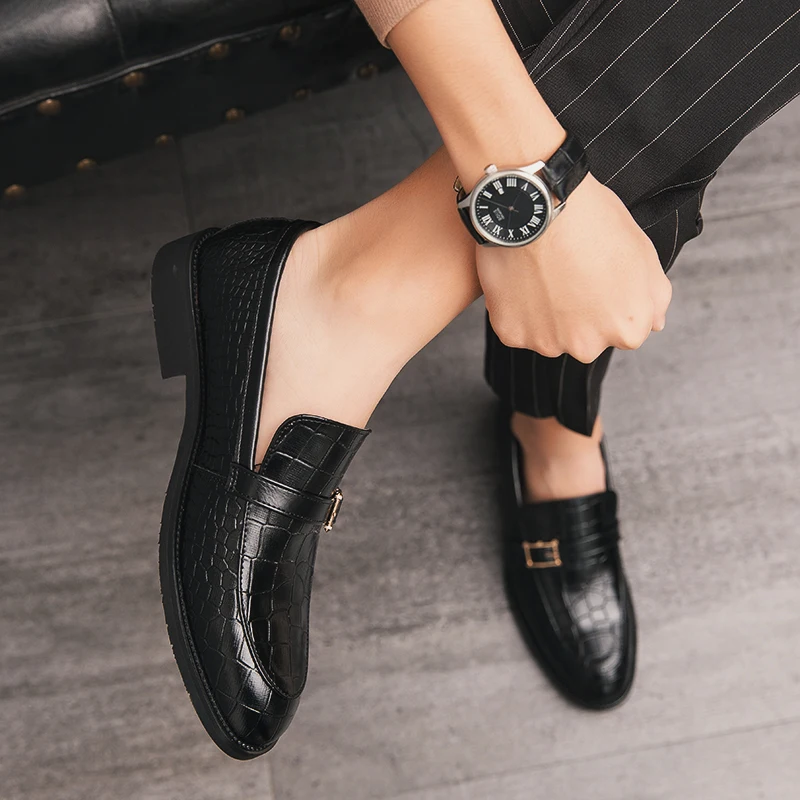 Мужские легкие мокасины в минималистичном стиле водонепроницаемые дышащие