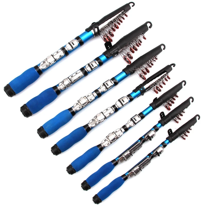 

Telescopic Spinning Ring Rod Fishing Stick Professional GRP Material Fishing Rod R66E