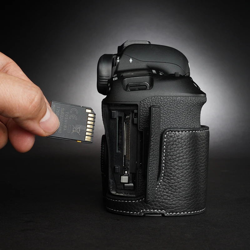 Чехол из натуральной кожи для камеры Canon EOS 5D MARK IV 5D4 с откидной крышкой |