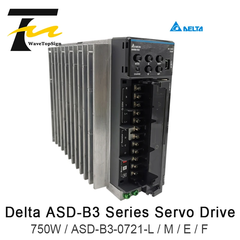 Delta B3 серии сервопривод 750W ASD 0721 L F M E|Драйвер двигателя| |