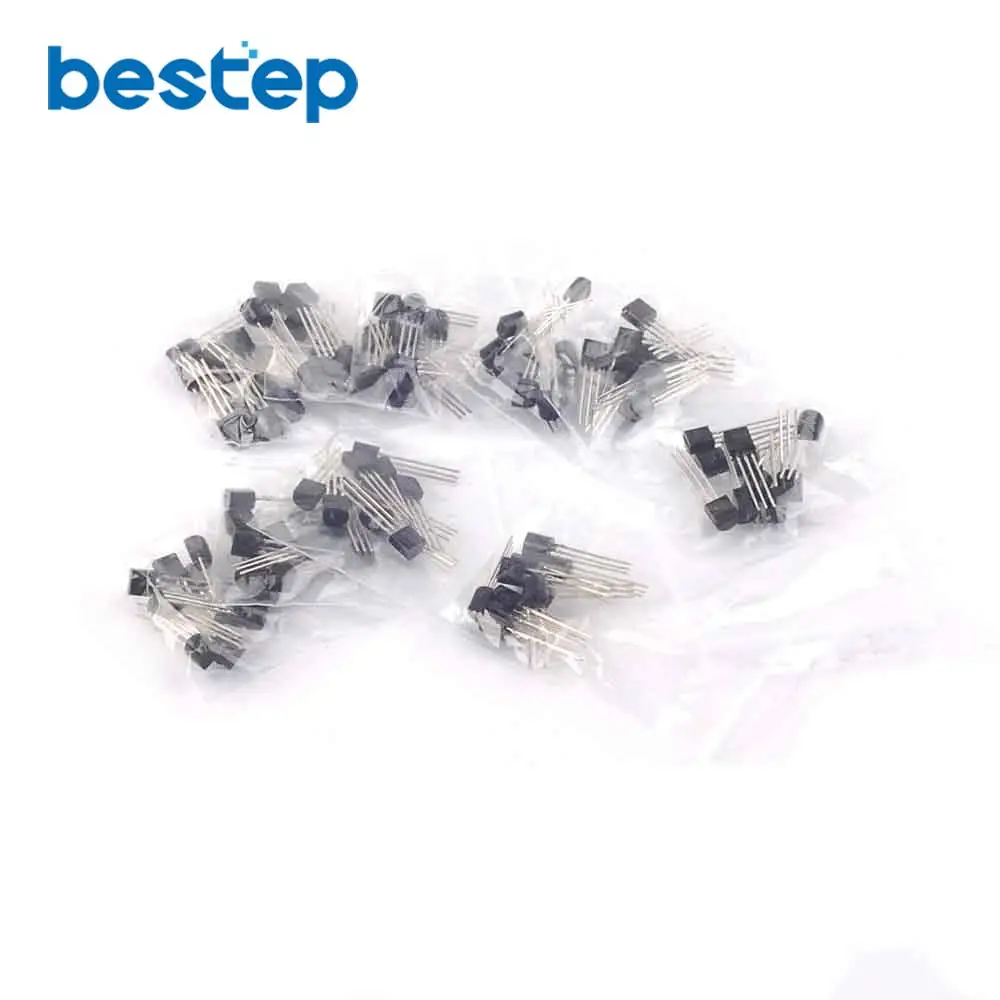 BC547B BC547C BC548B BC557C BC639 BC558B BC557B BC337-25 BC327-40 BC337-40 TO-92 100 шт = 10valuesX10pcs транзистор смешанный набор