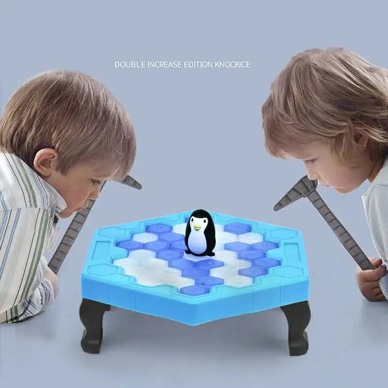 Спасите пингвина пингвин ломалка льда большая семья забавная настольная игра