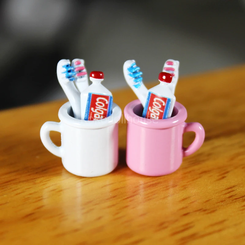 Миниатюрная миниатюрная зубная паста для кукольного домика ob11 blyth barbies кукольная
