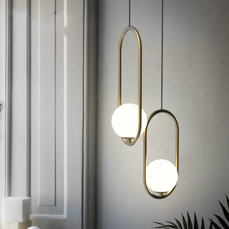 Американская простая лампа для столовой комбинированная Ретро бара конференц