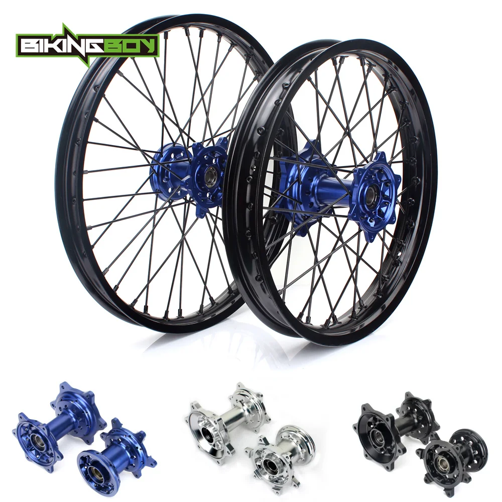 Комплект ступиц передних и задних колес BIKINGBOY 21 дюйм 19 дюймов для Yamaha YZ250F YZ450F 2009 2010