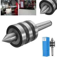 mt2 precision rotary live center morse taper 2mt triple bearing lathe medium for high speed turning cnc work