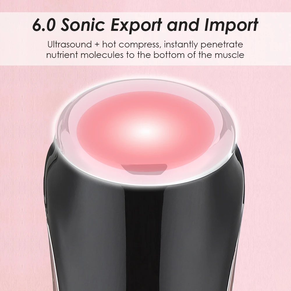 

Micro Current Multifunctional Beauty Instrument Hot Cold Facial Rejuvenation Importing Machine Facial Massager