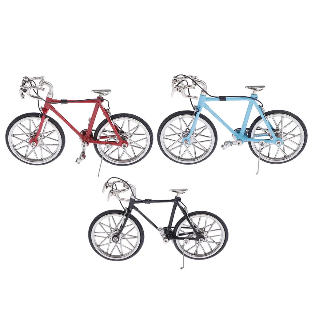 

City Mountain Bike 1:16 Bicyle Vehicle Toy Alloy Home Decor Xmas Gift