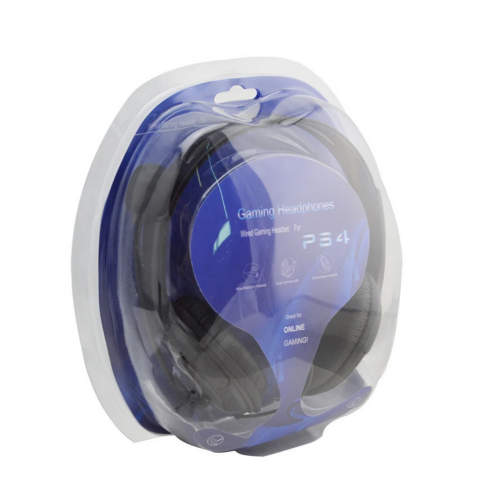 Игровая гарнитура для PS4 проводные наушники с микрофоном новинка 2019 глубокими