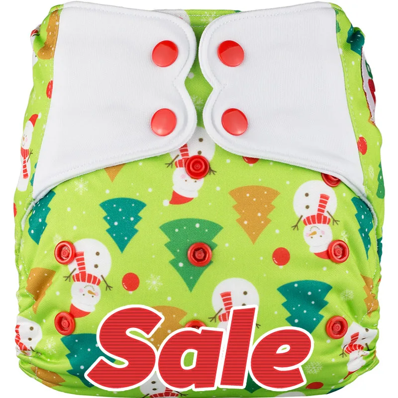 Все в одном ElfDiaper AIO высокое качество подгузник с пришитыми и пришитыми вставками - Цвет: A01Y55