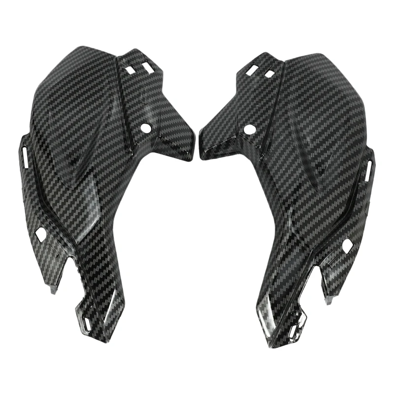 

Motorcycle Front Side Nose Cover Headlight Panel Fairing Cowl Carbon Fiber Fit for Kawasaki Z900 2017-2019
