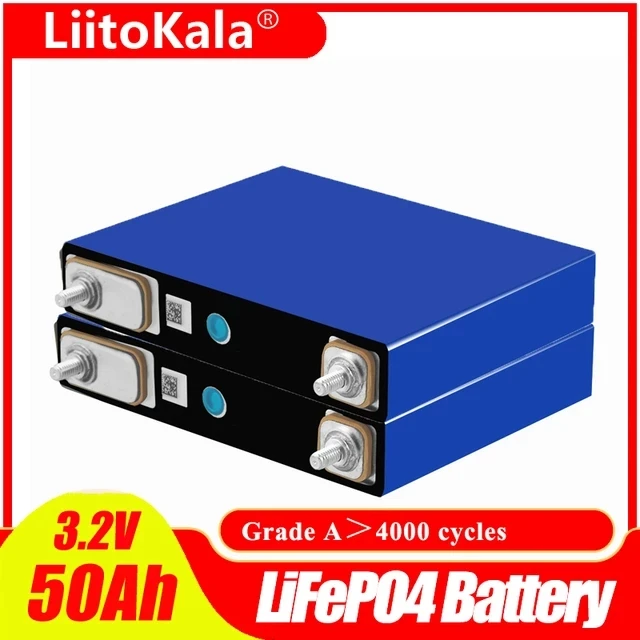 

Умное устройство для зарядки никель-металлогидридных аккумуляторов от компании LiitoKala: 3,2 v 50Ah lifepo4 литиевые аккумуляторные батареи с длитель...
