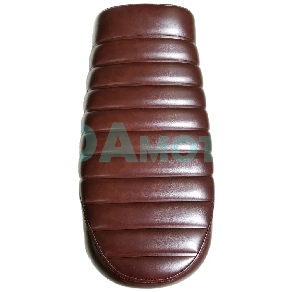 Motorcycle Universal Cafe Racer Vintage Replacement Saddle Seat bag suitable cushion For Honda CG125 Yamaha Kawasaki |