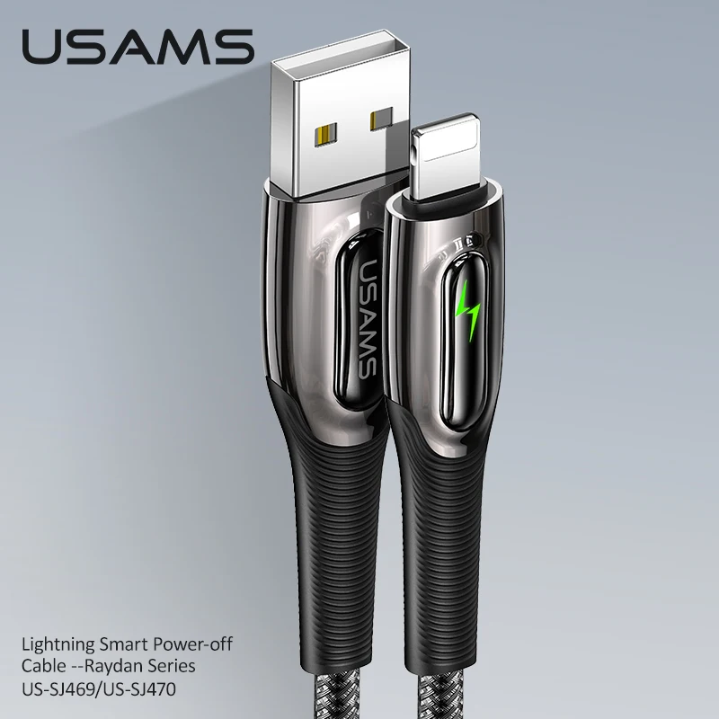 Кабель для быстрой зарядки USAM кабель iPhone 12 11 X 8 7 6 SE Huawei Xiaomi 1 2 м | Мобильные