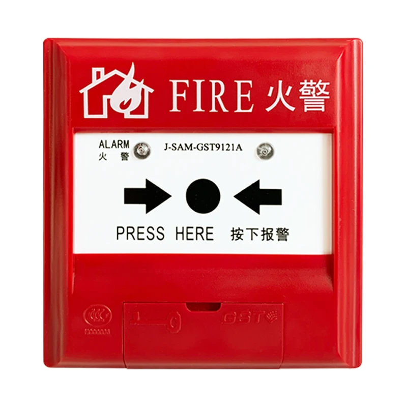 Аварийный переключатель кнопка пожарной тревоги Обычная ручная точка вызова