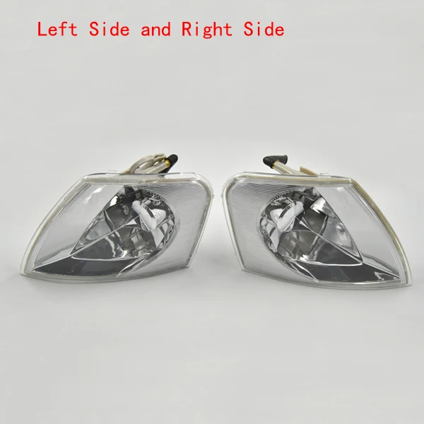 Left Side and Right Benekar передний угол поворотник прозрачный светильник для Volkswagen Passat B5 1998-2001 - Цвет: Left Side and Right