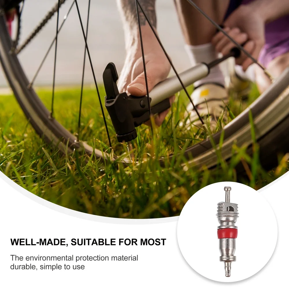 

100pcs Zinc Alloy Tubeless Core American Stems Core Tyre Stem Core