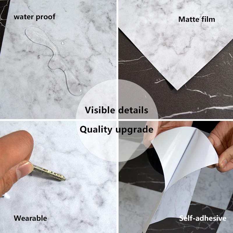 new design 3d floor sticker waterproof self adhesive 3d wall sticker living room bedroom kitchen bathroom home decor free global shipping