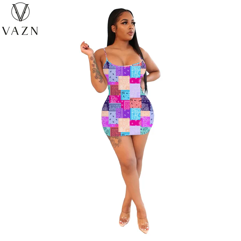 Новинка 2021 года сексуальное женское мини-платье на тонких бретельках без рукавов