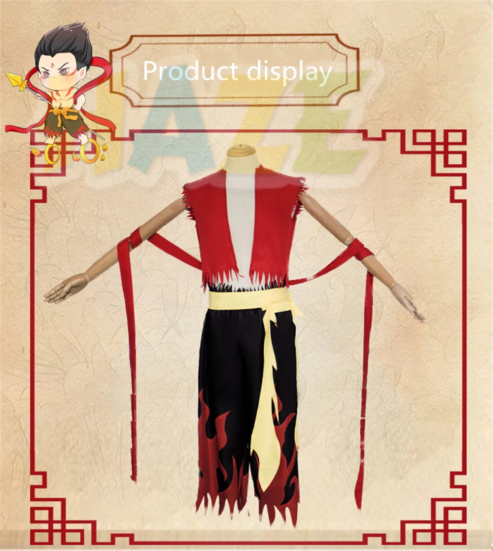 

Anime NE ZHA: Ich bin das Schicksal Cosplay Halloween Costume Suit Party Props