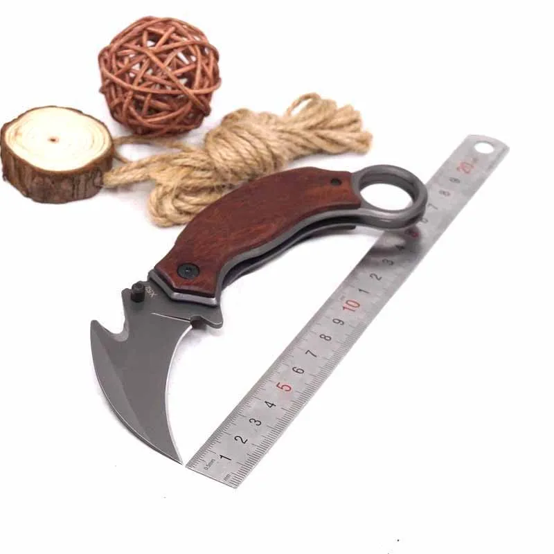 Складной нож керамбит 6 69 дюйма тактические ножи cs go Claw охотничий карманный для