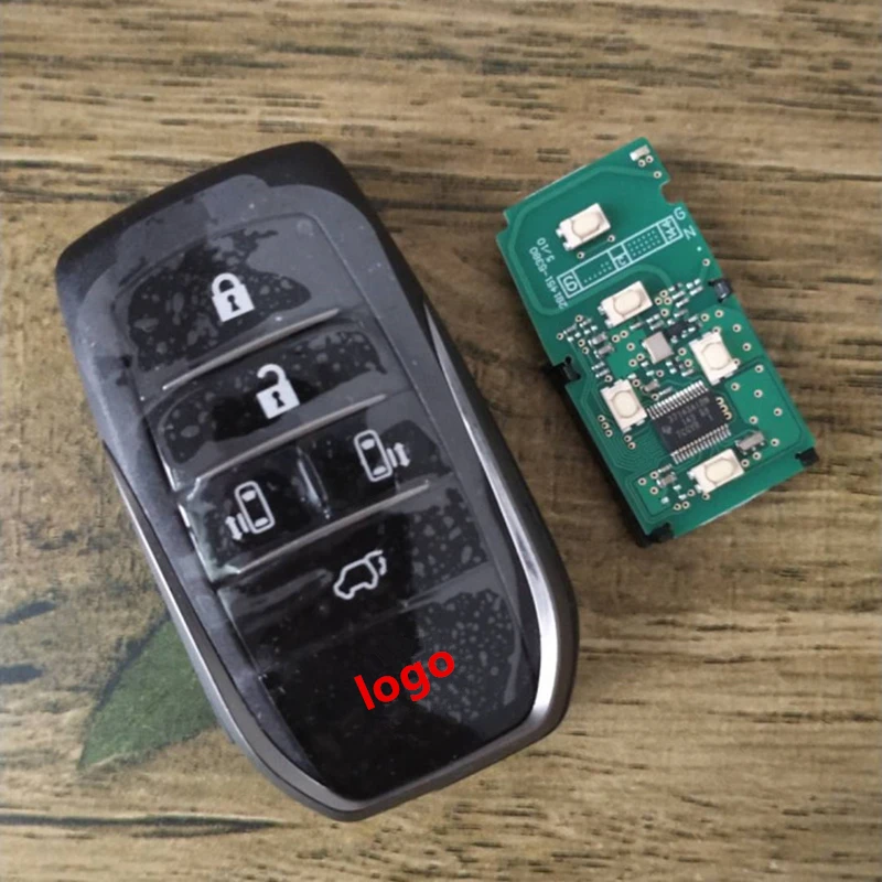 5 кнопок Автомобильный ключ без ключа-Go Smart Remote Key для Toyota Alphard Estima Previa Vellfire ASK 315 МГц