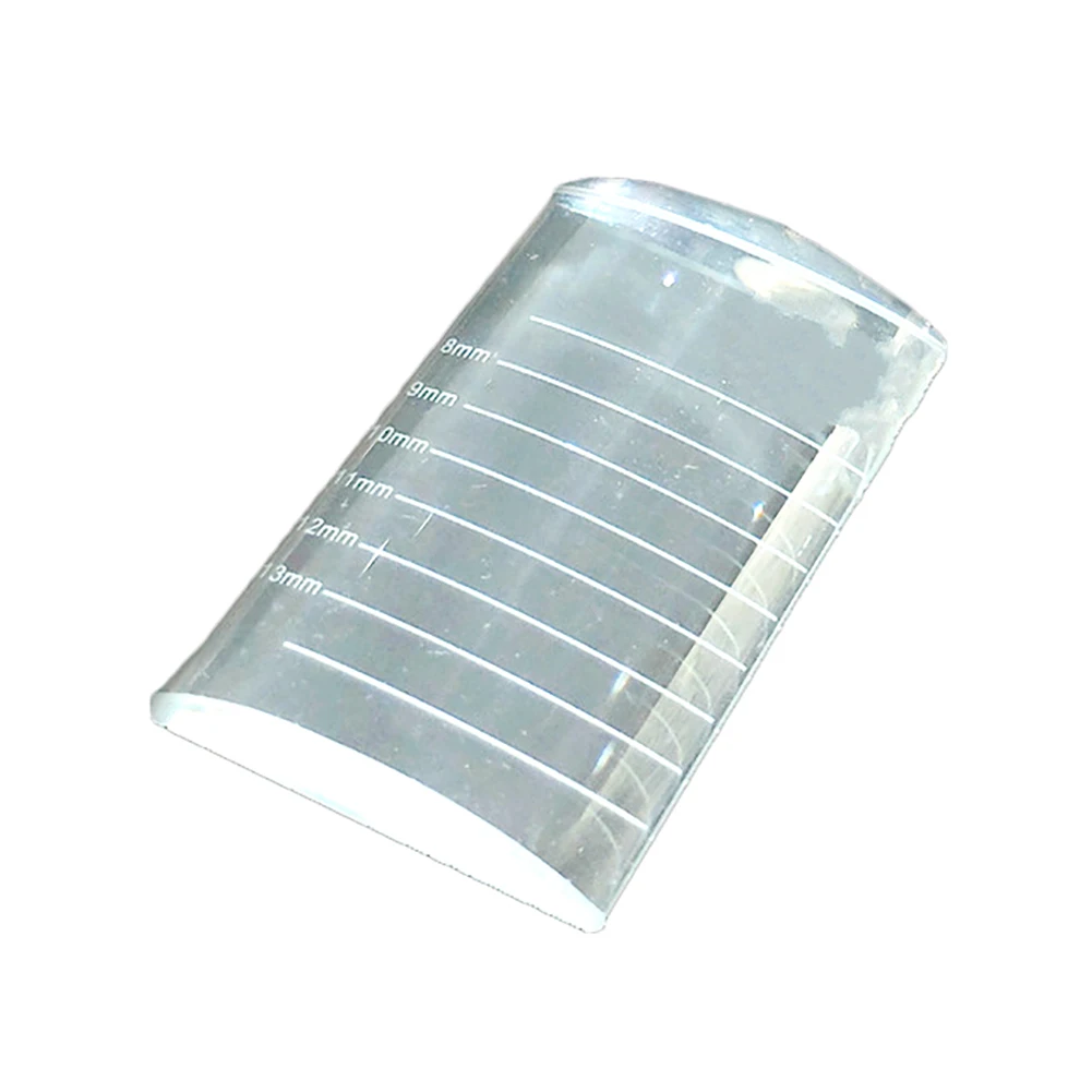 Инструмент для наращивания ресниц поддон клея из хрустального стекла U образной