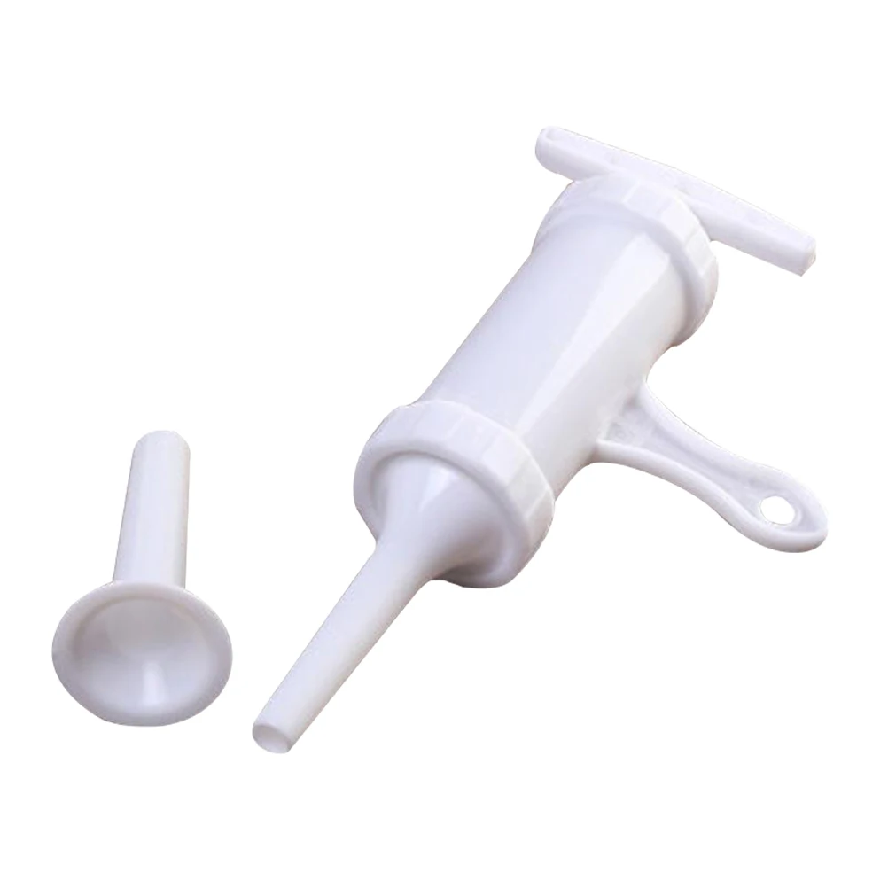 Sausage Maker Manual Hand Operated Filler Stuffer Machines Food Funnel Nozzle Set For Kitchen Family Use |