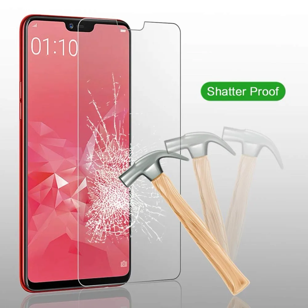 Твердость 9H закаленное стекло для OPPO A3 A3S мобильный телефон Защита экрана защита