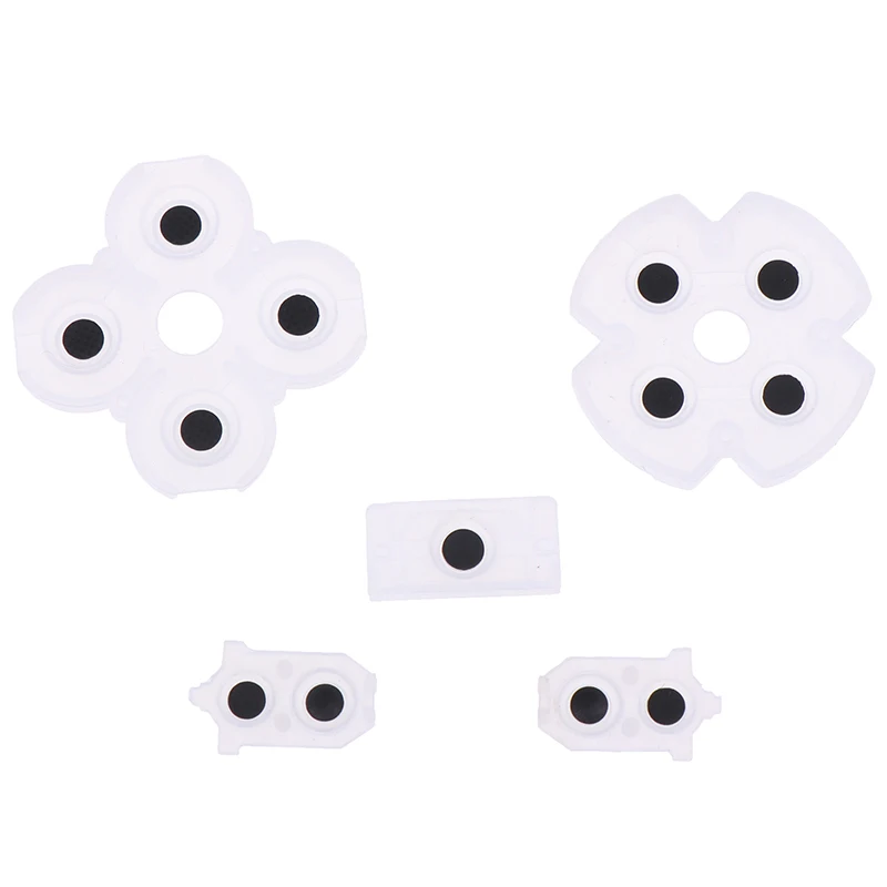 

For Sony Playstation 4 PS4 Controller Conductive Silicone Buttons Rubber Pads for Game Replacement Parts