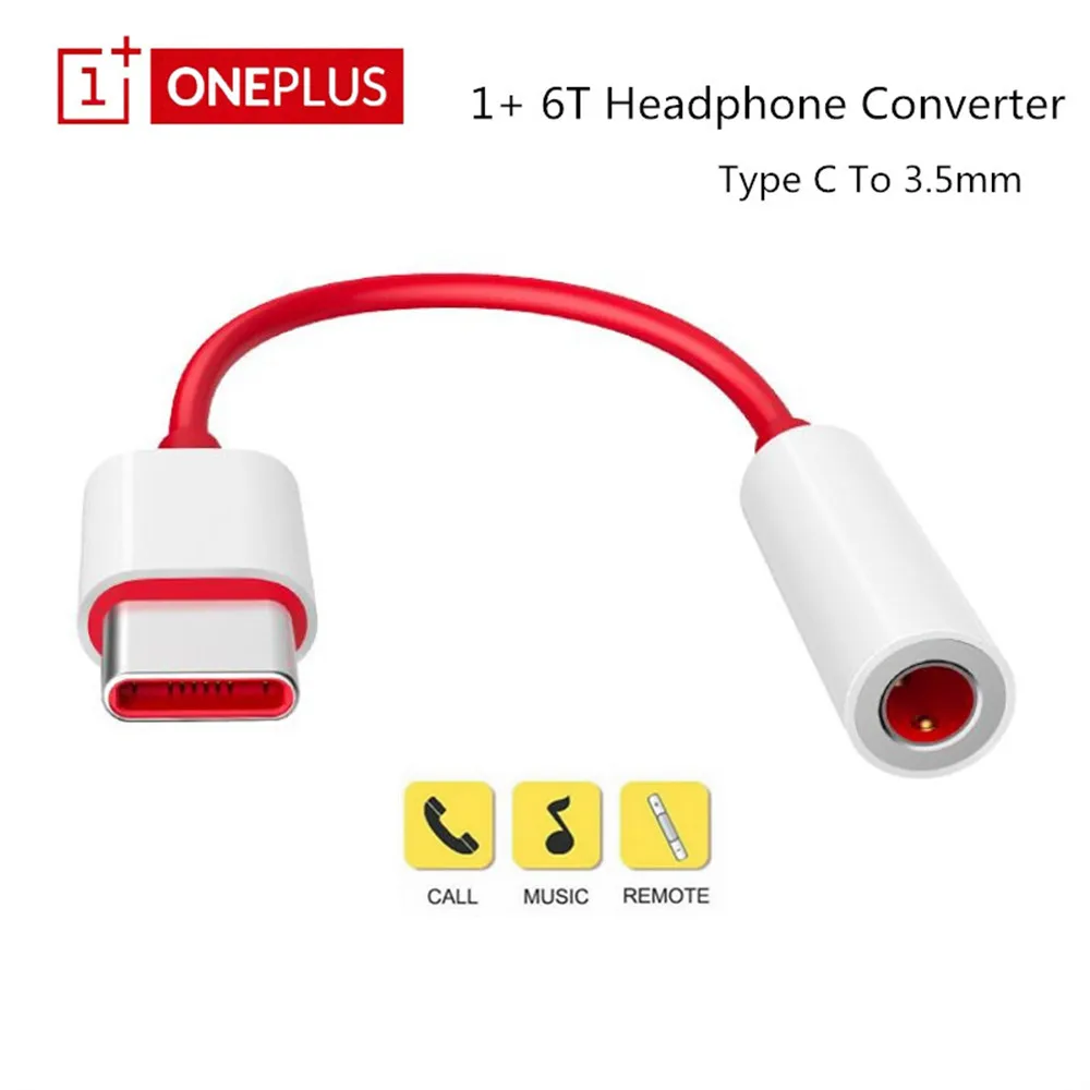Переходник для наушников Oneplus с USB Type C на 3 5 мм Aux внешний звук кабель
