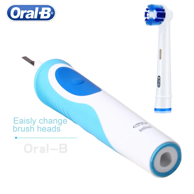 Электрическая зубная щетка Oral B D12 Vitality вращающаяся ультразвуковая Электронная