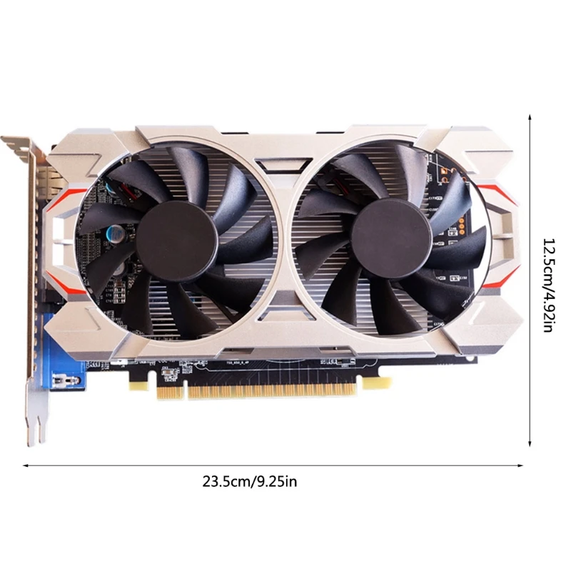 Графическая карта для компьютера NVIDIA GTX 750Ti 4 Гб GDDR5 128 бит PCIE 3 0 с интерфейсом HDMI