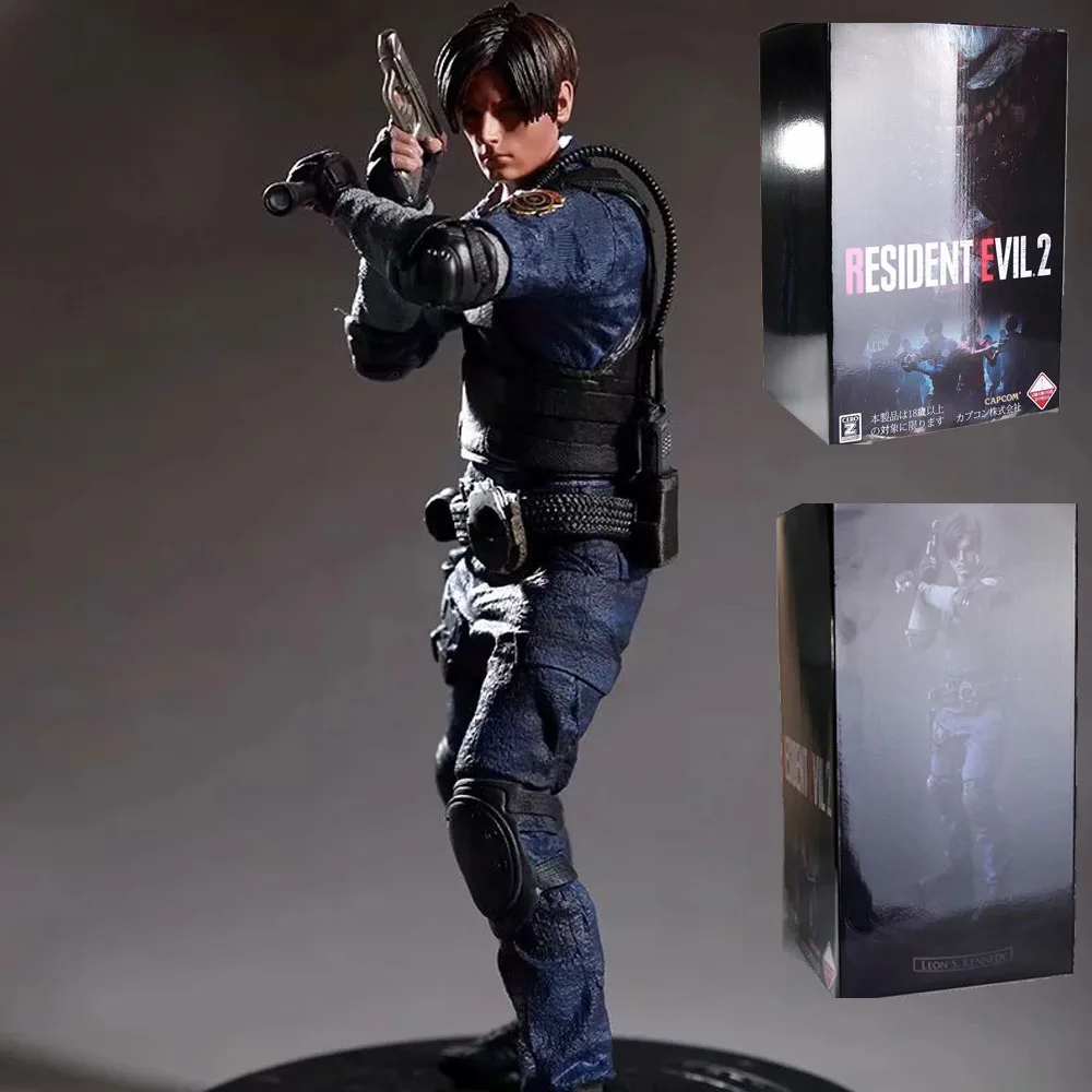 

32cm Game Character Leon S Kennedy PVC Figure Collectible Model Toys Gift