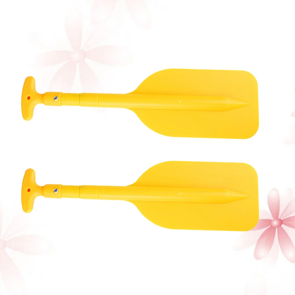 

2 Pcs Durable Afloat Float Boat Oars Kayak Paddle Portable Aluminum Alloy Boat Paddle Canoe Rafting Double Ended Collapsible Pad