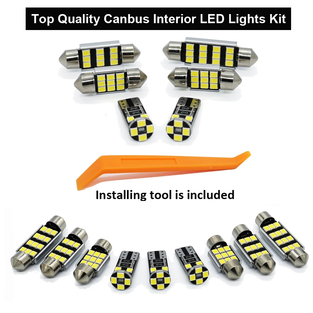 Zoomsee 10 шт. внутренний светодиодный для Citroen с изображениями из мультфильма В