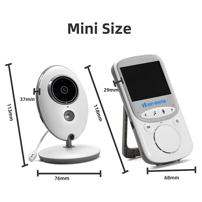 

VB605 Interactive home baby monitor baby camera indoor IP camera lullaby wireless CMOS Infrared remote control Night Vision