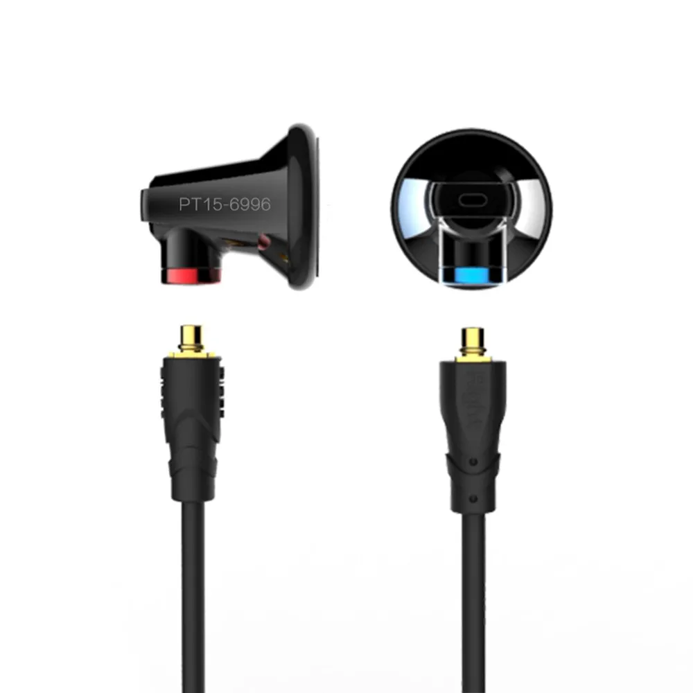 Плоские наушники Pizen seper PT15 с графеновым динамическим драйвером Hi-Fi