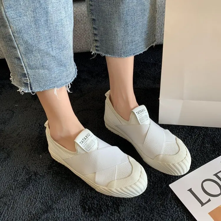Feizhi women's shoes 2022 new shell-toe white shoes sneakers women flat shoes women loafers sports shoes women shoes woman
