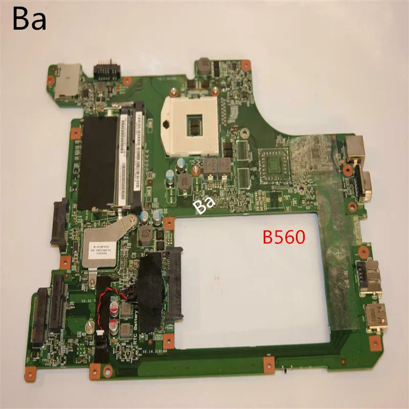 

The Lenovo B560 laptop motherboard without CPU integrated graphics card full test