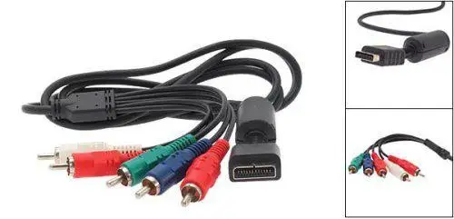 Kuulee 180 см компонент 5RCA AV Аудио Видео HD TV кабель Шнур для Sony Playstation 3 PS3 PS2 PS1 консоль
