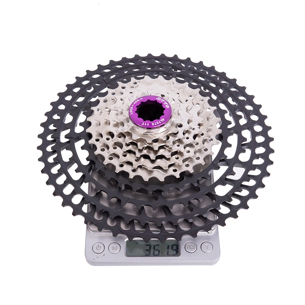 

ZTTO MTB Bike 10 Speed 11-50T UltraLight Cassette 10s Freewheel Bicycle Sprocket Hollow Lightweight Alloy