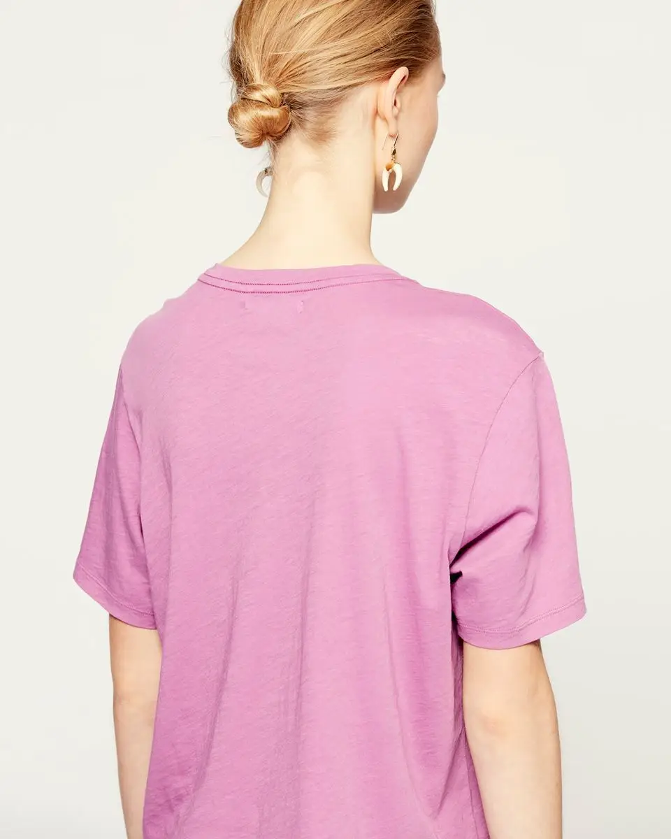 

2021 Summer Classic Trendy Contrast Graffiti Printing Design Casual Versatile Simple Cotton Round Neck Short Sleeve T-shirt I1