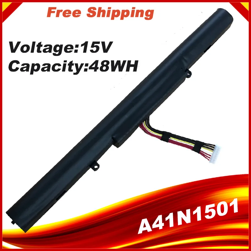 

A41N1501 A41LK9H laptop battery for ASUS ROG GL752VW GL752VW N552V N552VX N752VX GL752VW-T4108D GL752VW-2B GL752VL-1A N551VW