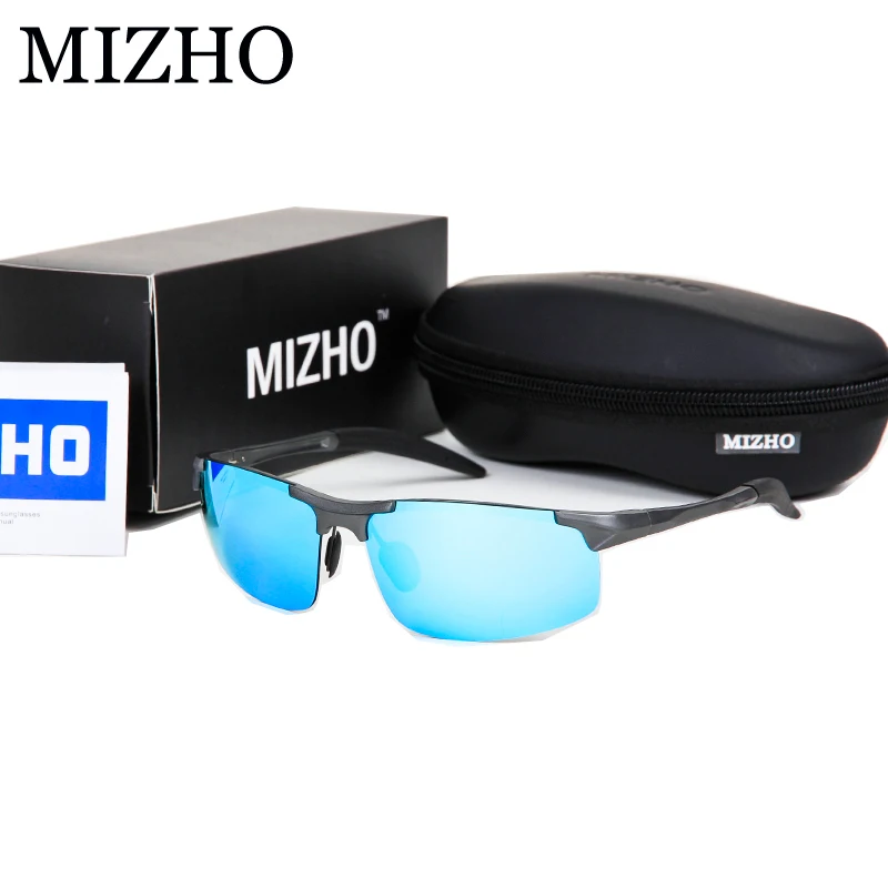 MIZHO-gafas de sol polarizadas para hombre, lentes de sol de 3 colores para mejorar el brillo, seguridad para proteger la vista, espejo de COLOR, 2022