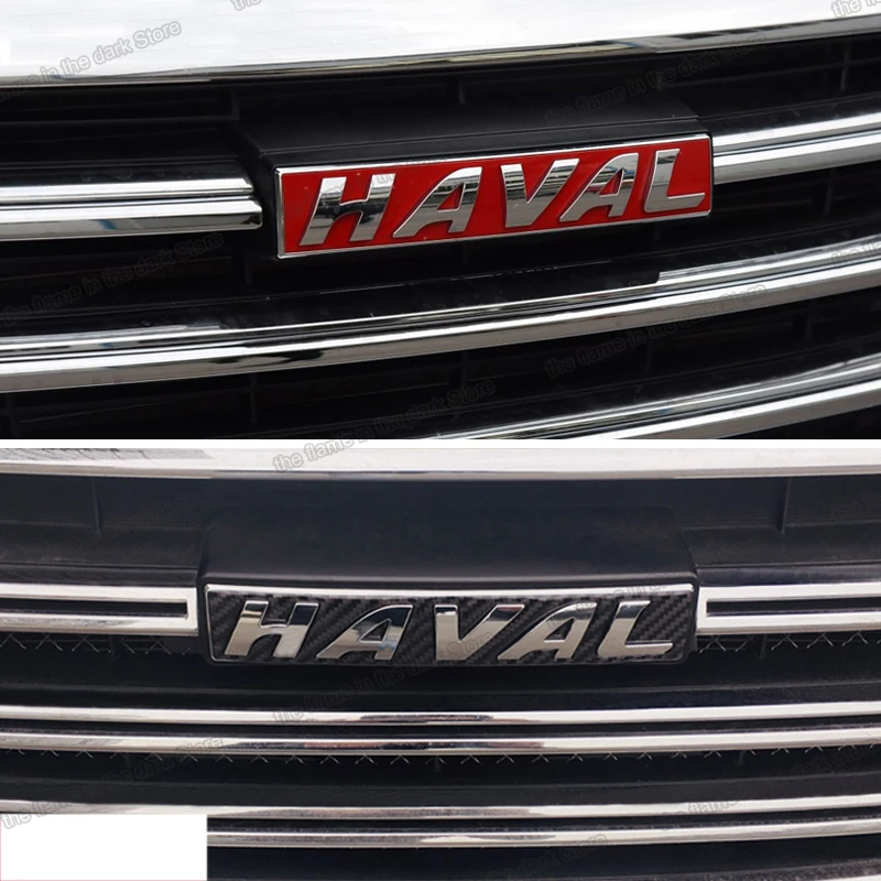 Lsrtw2017 углеродное волокно Abs Автомобильная передняя решетка наклейка логотип