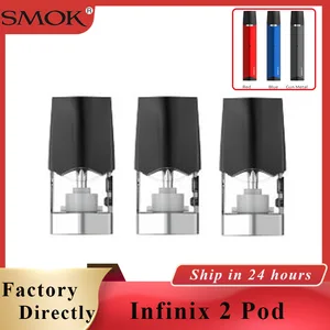 3 шт.упак. SMOK infinix Pod vape 2 мл Pod картридж для smok infinix 2 pod комплект электронных сигарет аксессуары